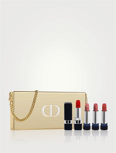 cost of dior lipstick with gold in middle